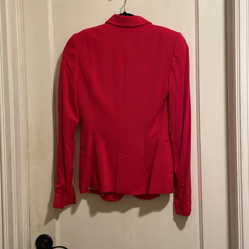ZARA XS hot pink knit blazer - Picture 4 of 4